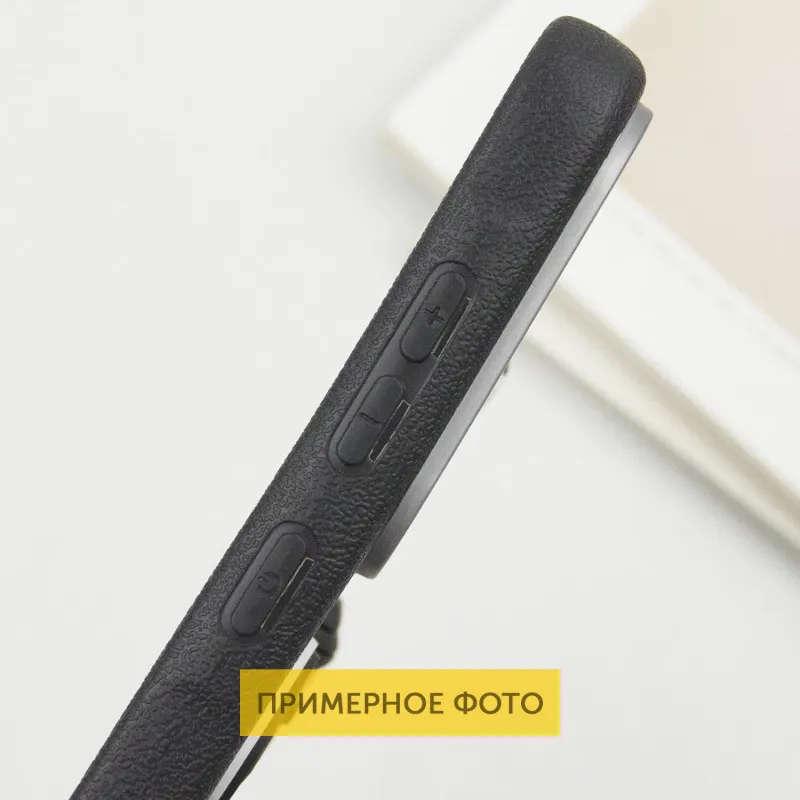 Чохол TPU Leather Toys для Xiaomi Redmi A3 Coffee / Black — фото 4