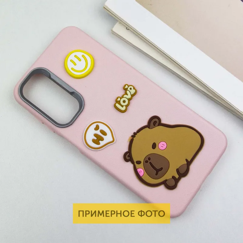 Чохол TPU Leather Toys для Xiaomi Poco X6 / Note 13 Pro 5G Capybara / Pink — фото 3