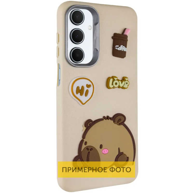 Чохол TPU Leather Toys для Xiaomi Poco X6 / Note 13 Pro 5G Capybara / Sand