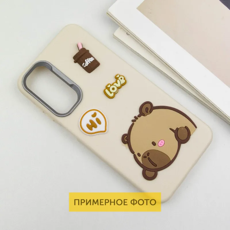 Чохол TPU Leather Toys для Xiaomi Poco X6 / Note 13 Pro 5G Capybara / Sand — фото 3