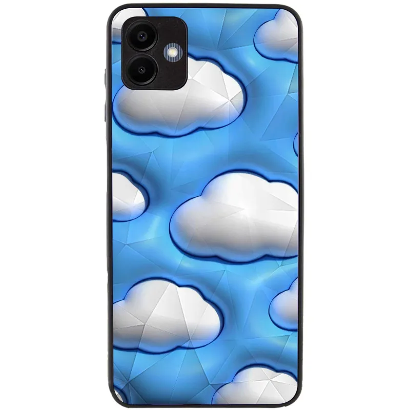 TPU+PC чохол Prisma Fluffie для Samsung Galaxy A06 Clouds — фото 3