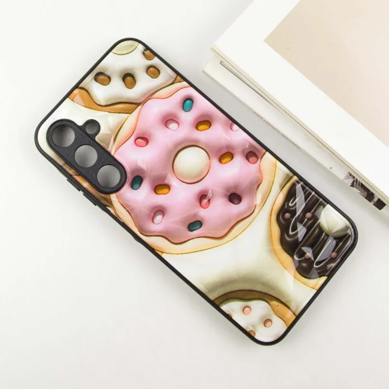 TPU+PC чохол Prisma Fluffie для Samsung Galaxy A25 5G Donut — фото 4