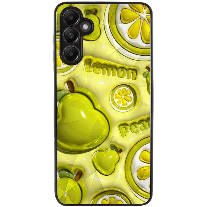 TPU+PC чохол Prisma Fluffie для Samsung Galaxy A25 5G Lemon — фото 2