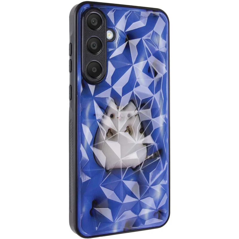 TPU+PC чохол Prisma Fluffie для Samsung Galaxy A55 Pusheen