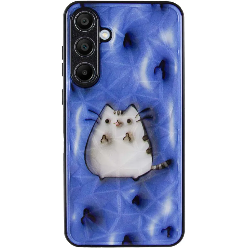 TPU+PC чохол Prisma Fluffie для Samsung Galaxy A55 Pusheen — фото 3