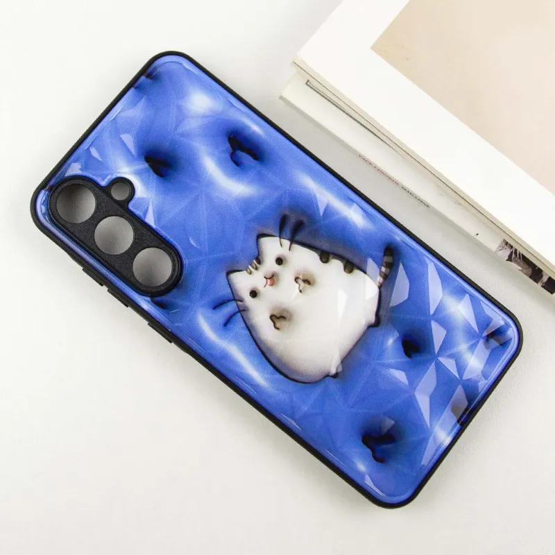 TPU+PC чохол Prisma Fluffie для Samsung Galaxy A55 Pusheen — фото 4