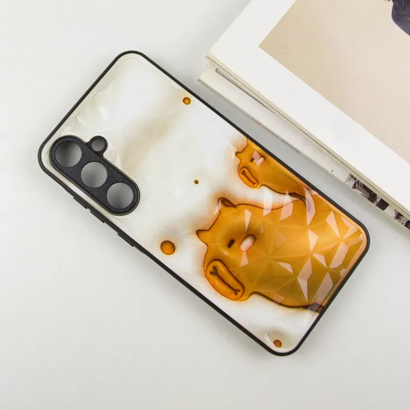 TPU+PC чохол Prisma Fluffie для Samsung Galaxy A56 5G Capybara — фото 4