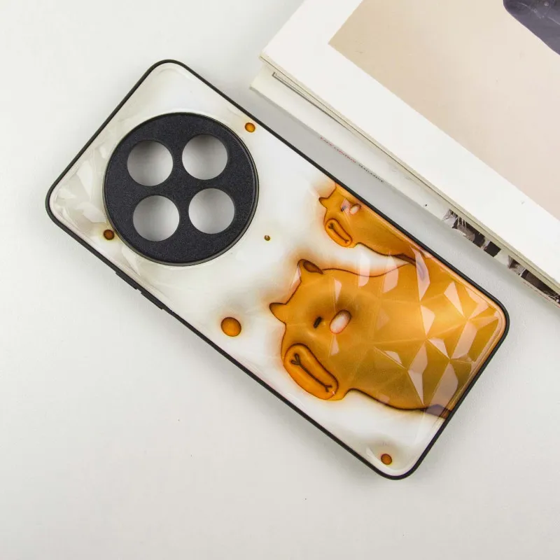 TPU+PC чохол Prisma Fluffie для Xiaomi Redmi 14C / Poco C75 Capybara — фото 4