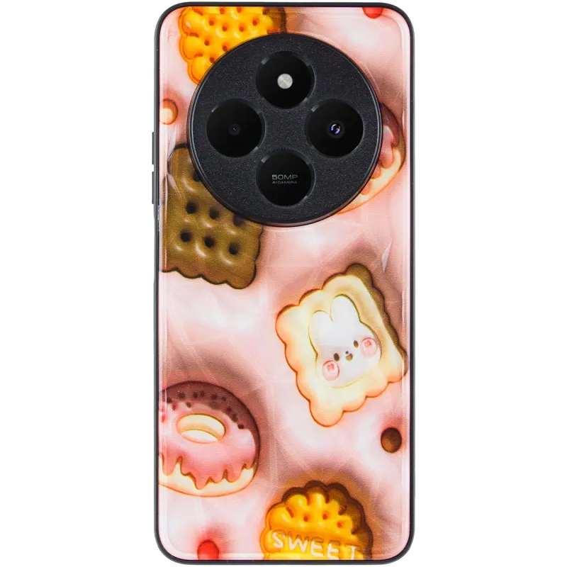 TPU+PC чохол Prisma Fluffie для Xiaomi Redmi 14C / Poco C75 Sweet — фото 3