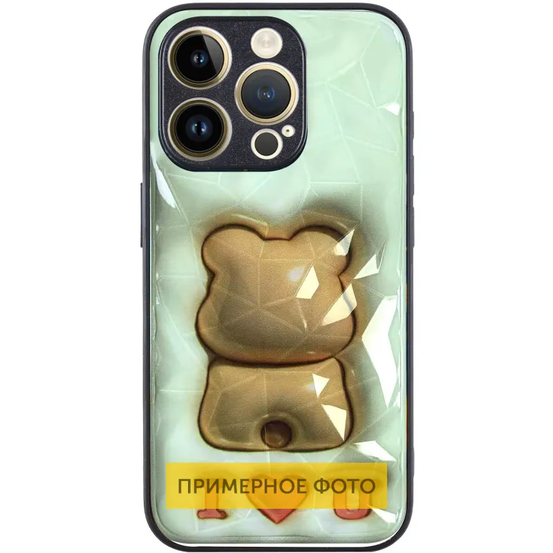 TPU+PC чохол Prisma Fluffie для Xiaomi Redmi Note 12 Pro 5G Bear