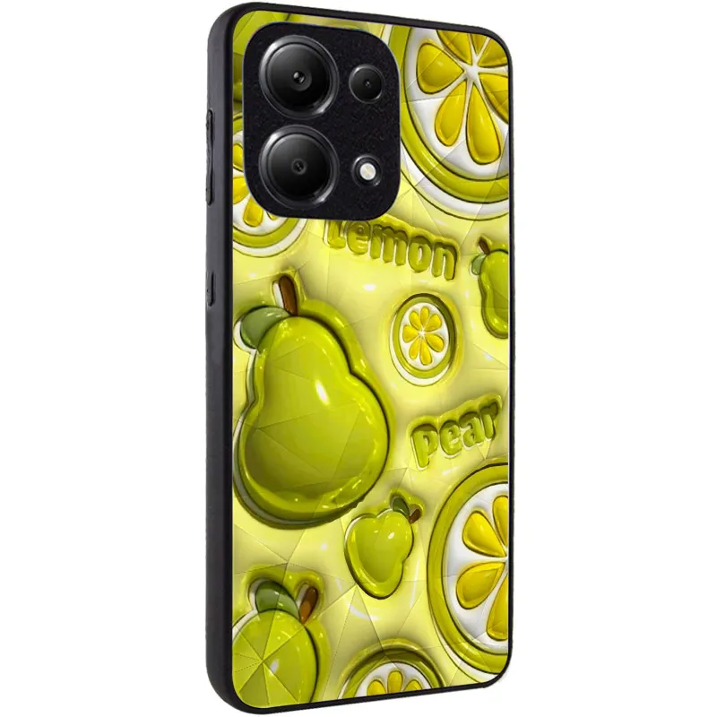 TPU+PC чохол Prisma Fluffie для Xiaomi Poco X6 / Note 13 Pro 5G Lemon