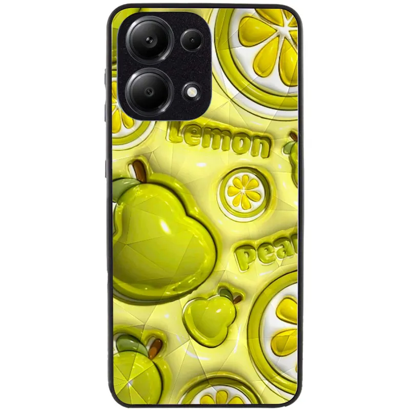 TPU+PC чохол Prisma Fluffie для Xiaomi Poco X6 / Note 13 Pro 5G Lemon — фото 3