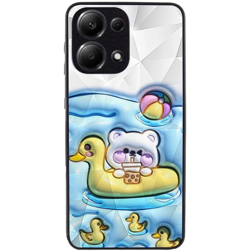 TPU+PC чохол Prisma Fluffie для Xiaomi Poco X6 / Note 13 Pro 5G Ducklings — фото 3