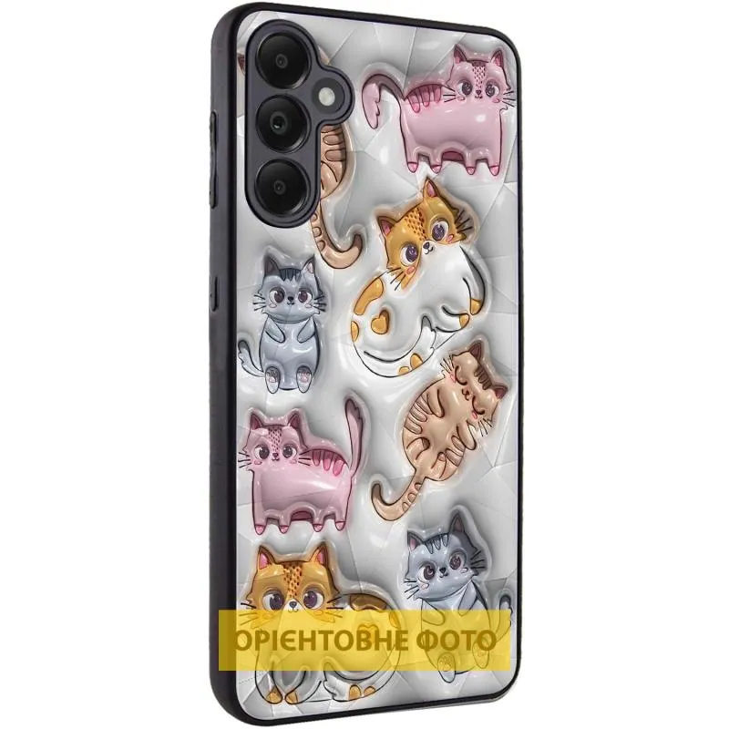 TPU+PC чохол Prisma Fluffie для Xiaomi Redmi Note 14 5G Kittens