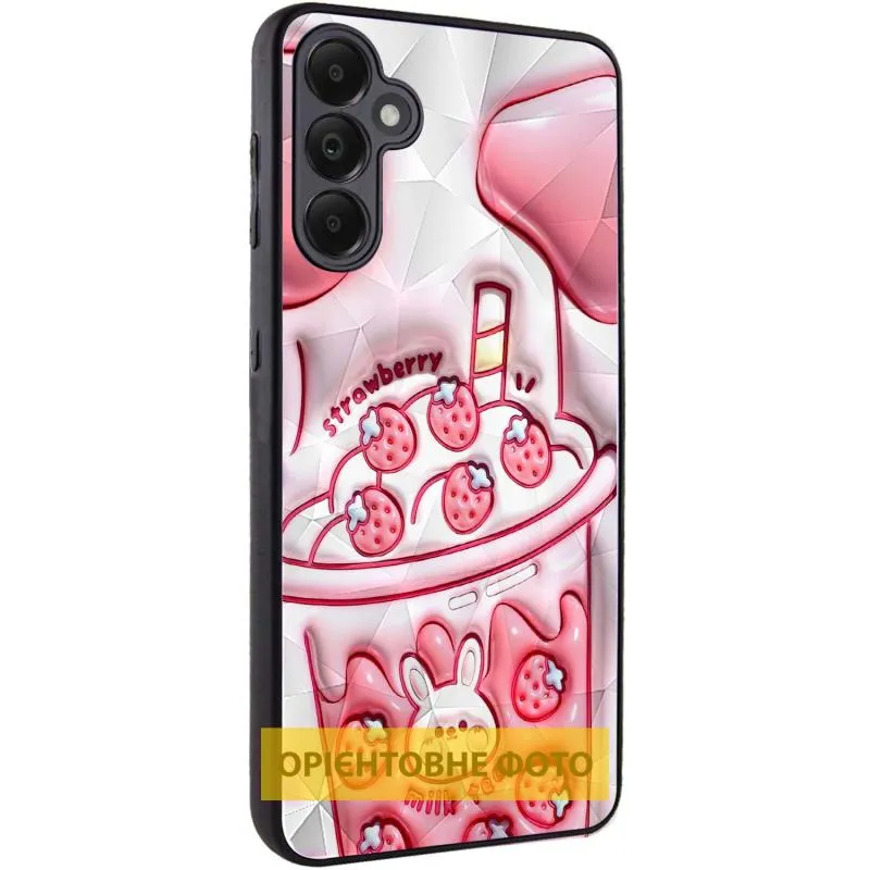 TPU+PC чохол Prisma Fluffie для Xiaomi Redmi Note 14 5G Strawberry