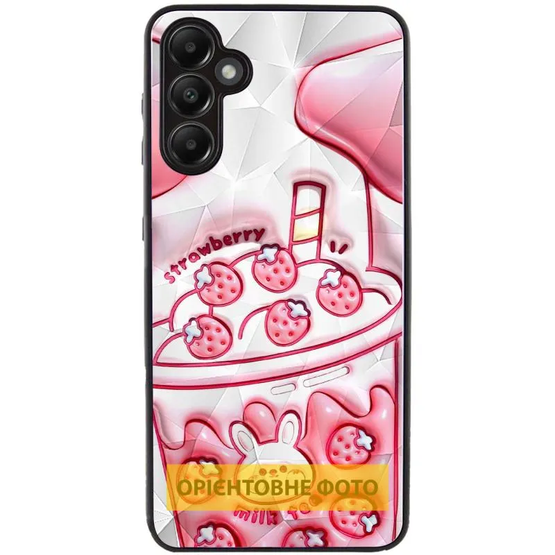 TPU+PC чохол Prisma Fluffie для Xiaomi Redmi Note 14 5G Strawberry — фото 3
