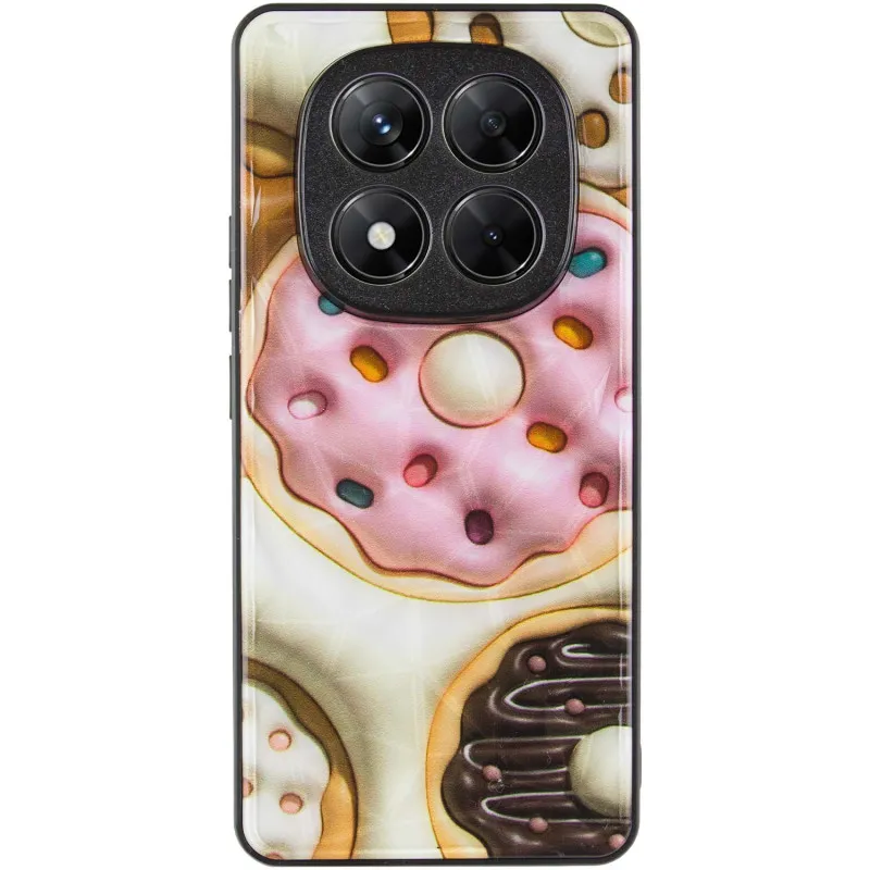 TPU+PC чохол Prisma Fluffie для Xiaomi Redmi Note 14 Pro 5G Donut — фото 3