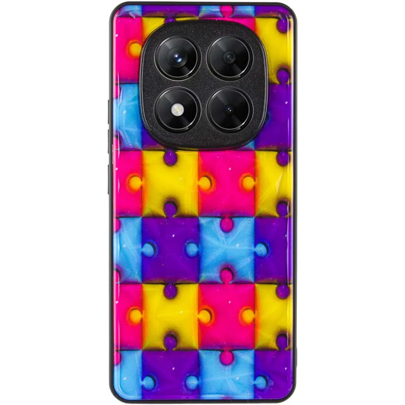 TPU+PC чохол Prisma Fluffie для Xiaomi Redmi Note 14 Pro 5G Puzzle — фото 2