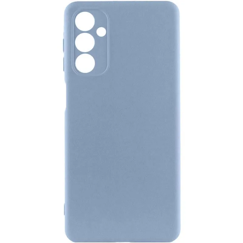 Чохол TPU GETMAN Liquid Silk Full Camera для Samsung Galaxy A26 5G Блакитний / Lilac Blue