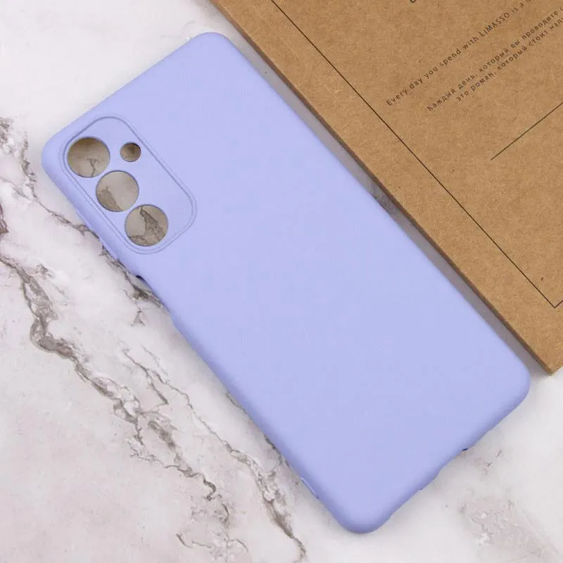 Чохол TPU GETMAN Liquid Silk Full Camera для Samsung Galaxy A26 5G Бузковий / Dasheen — фото 4