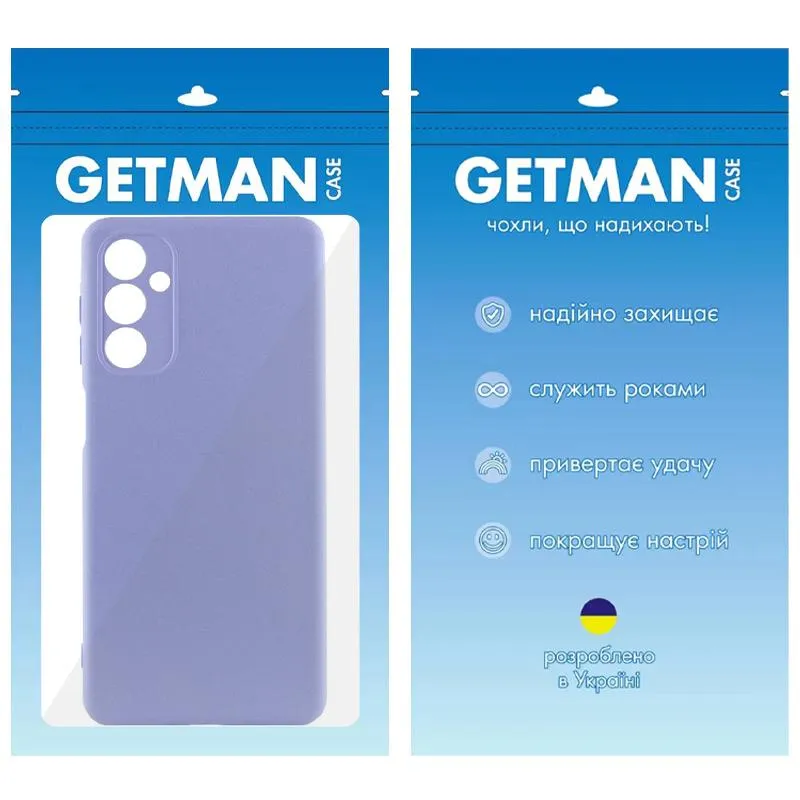 Чохол TPU GETMAN Liquid Silk Full Camera для Samsung Galaxy A26 5G Бузковий / Dasheen — фото 5