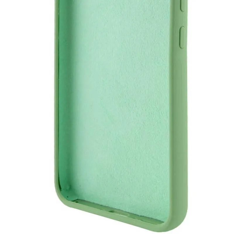 Чохол TPU GETMAN Liquid Silk Full Camera для Samsung Galaxy A56 5G Зелений / Pistachio — фото 3