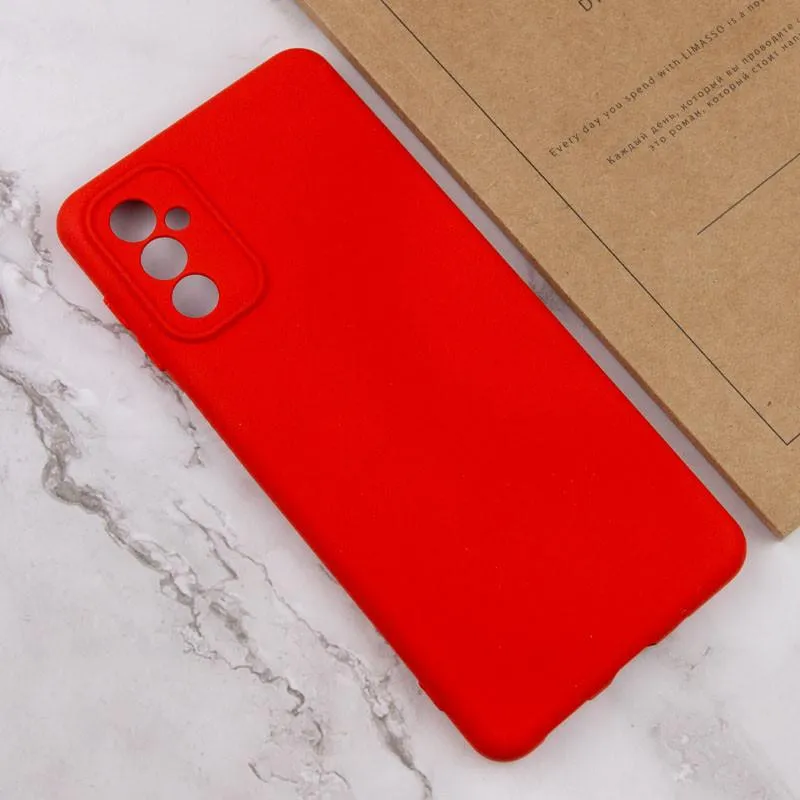 Чохол TPU GETMAN Liquid Silk Full Camera для Samsung Galaxy A56 5G Червоний / Red — фото 4