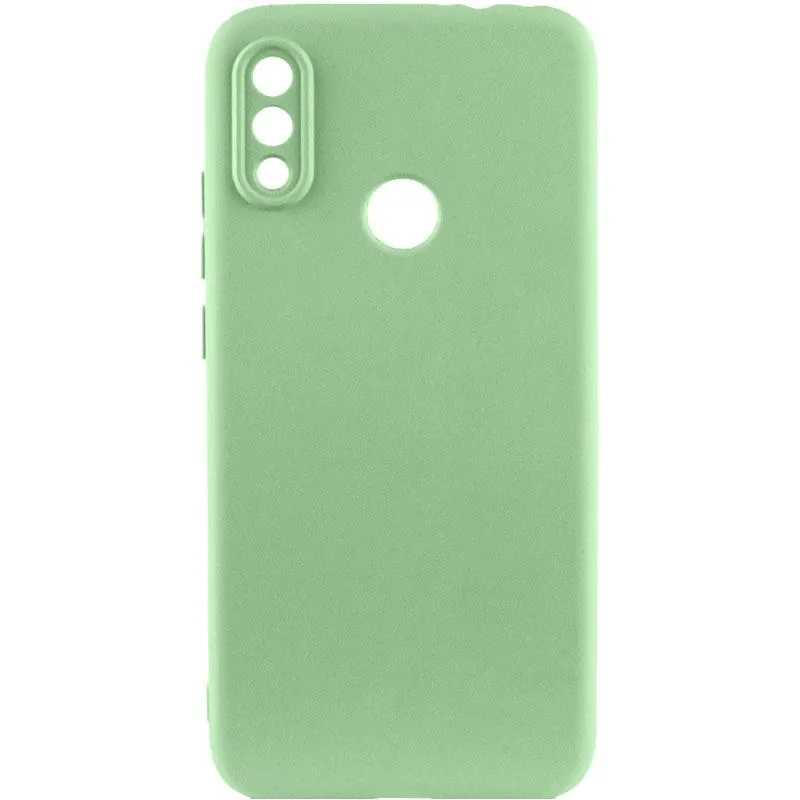 Чохол TPU GETMAN Liquid Silk Full Camera для Xiaomi Redmi Note 7 / Note 7 Pro / Note 7s Зелений / Pistachio