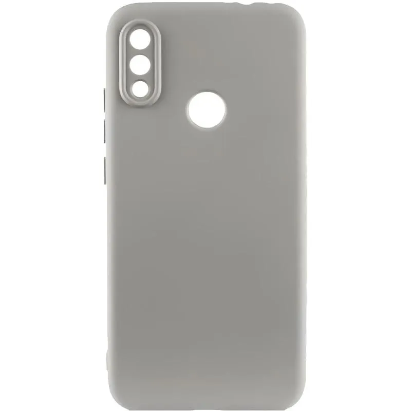 Чохол TPU GETMAN Liquid Silk Full Camera для Xiaomi Redmi Note 7 / Note 7 Pro / Note 7s Сірий / Lavender