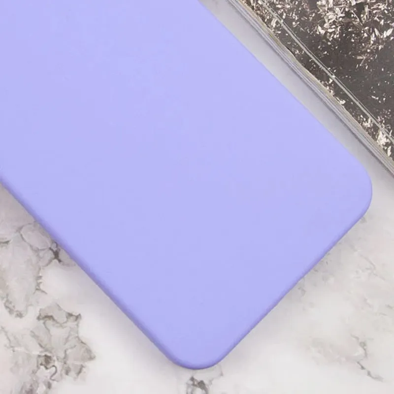 Чохол Silicone Cover Lakshmi Full Camera для Xiaomi Redmi Note 14 Pro 5G Бузковий / Dasheen — фото 3