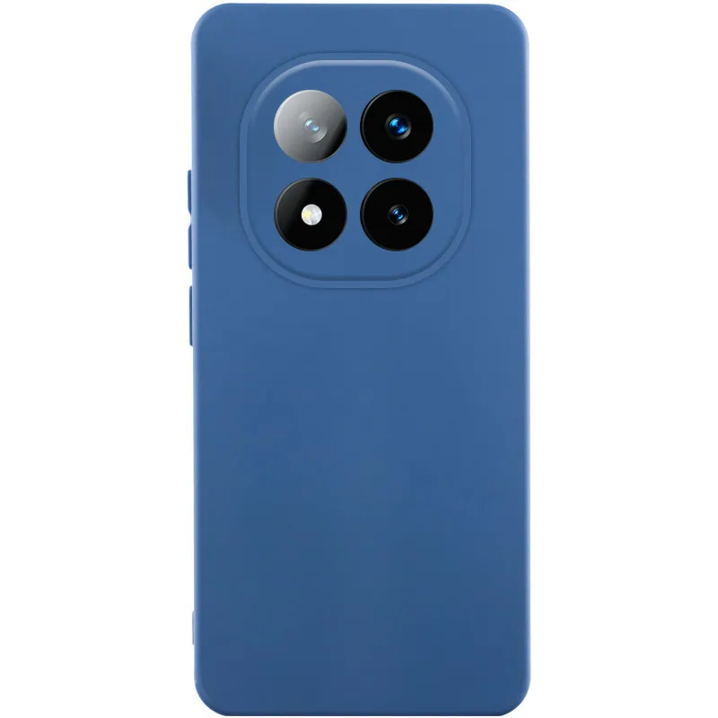 Чохол Silicone Cover Lakshmi Full Camera для Xiaomi Redmi Note 14 Pro+ Синій / Denim Blue