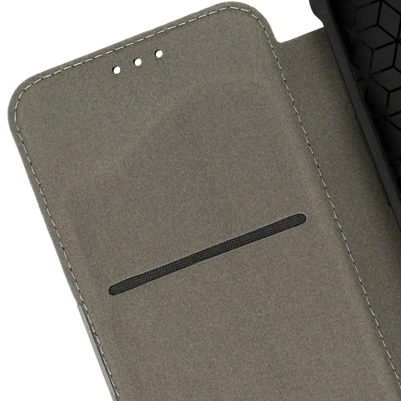 Шкіряний чохол-книжка GETMAN Razor для Samsung Galaxy A06 Blue — фото 5