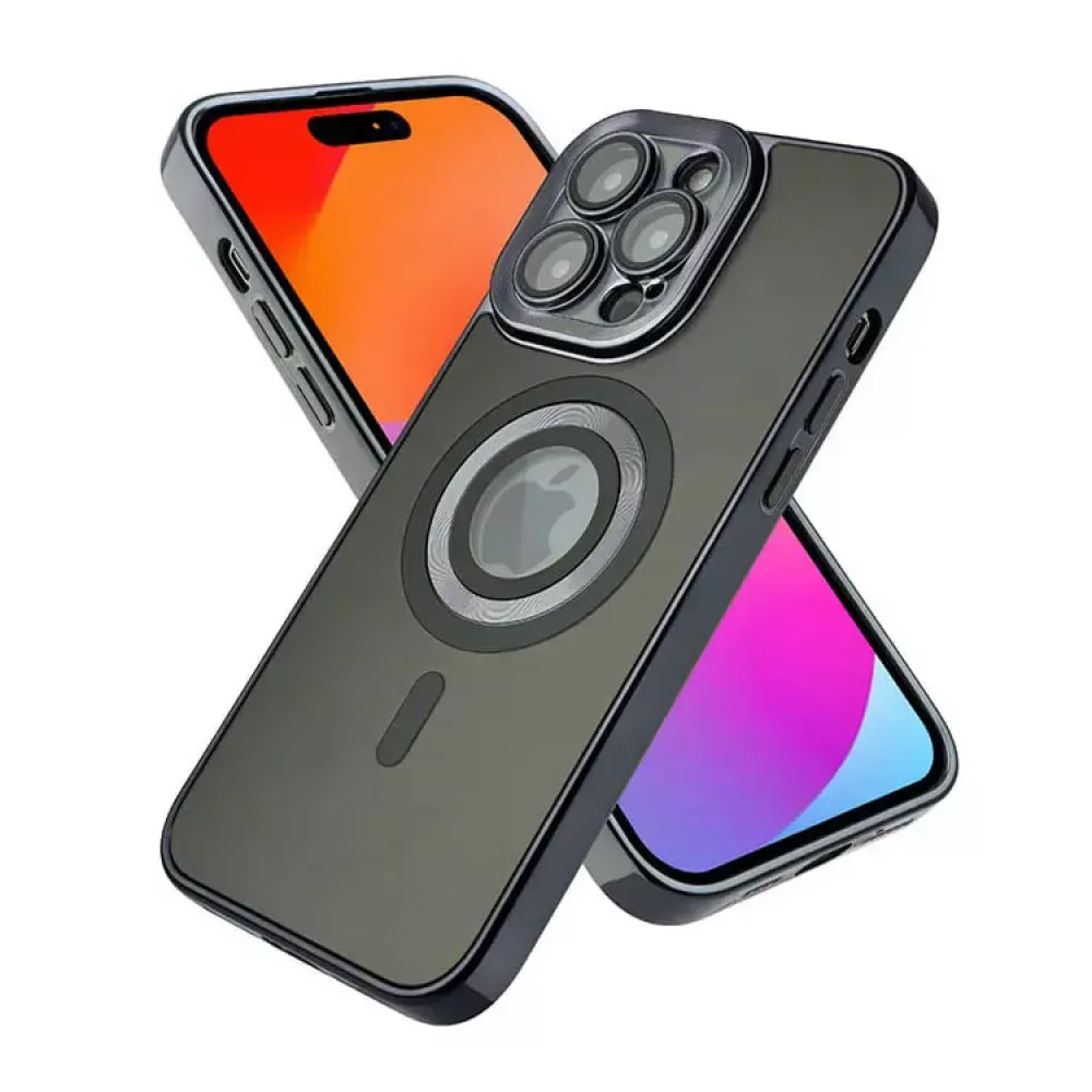 Electroplate Matte Case With Magsafe iPhone 16 Plus — Grey — Apple Apple iPhone 16 Plus