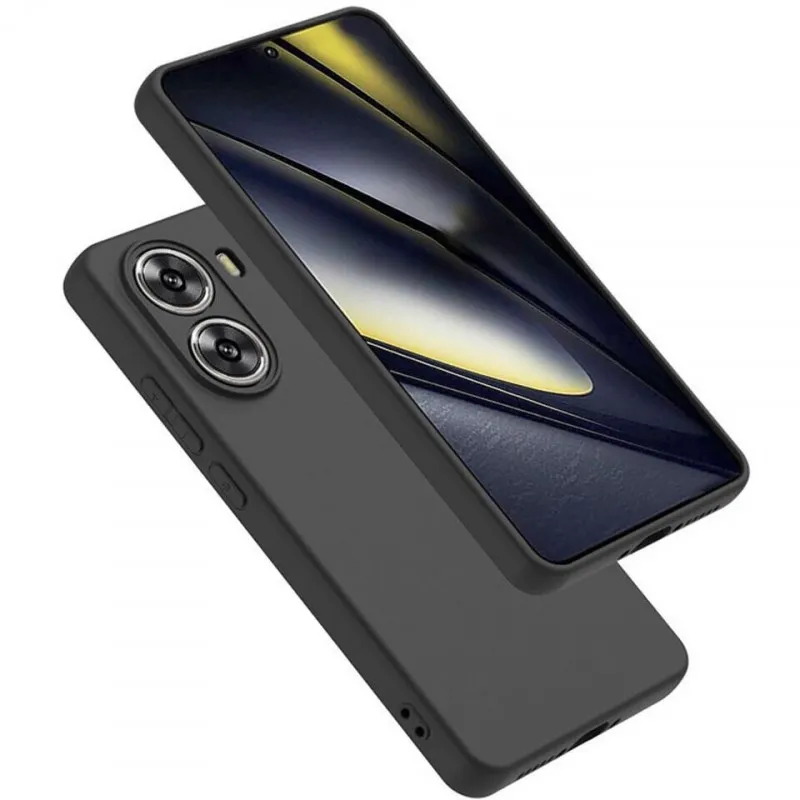 Чохол TPU Epik Black Full Camera для Xiaomi Poco X7 Pro Чорний — фото 3