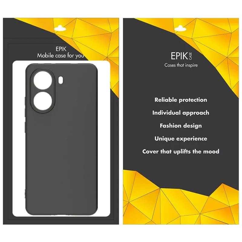 Чохол TPU Epik Black Full Camera для Xiaomi Poco X7 Pro Чорний — фото 5