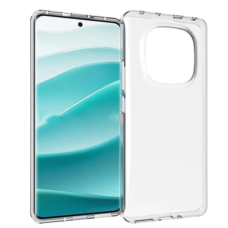 TPU чохол Epic Transparent 1,5mm для Xiaomi Redmi Note 14 Pro 5G Безбарвний