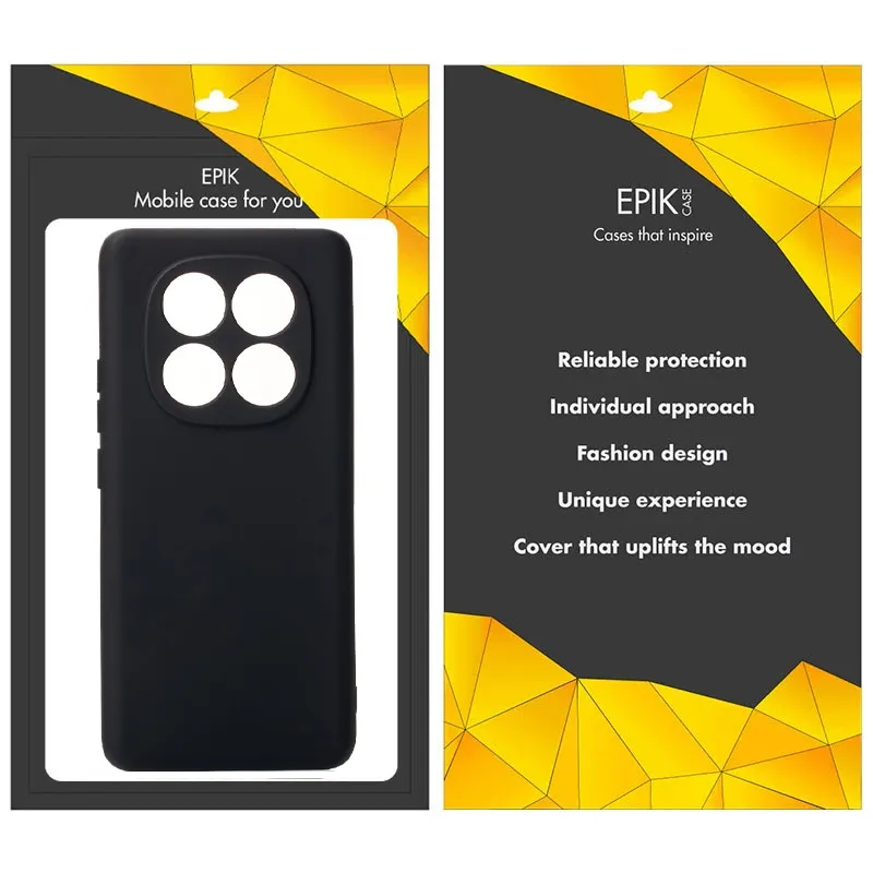 Чохол TPU Epik Black Full Camera для Xiaomi Redmi Note 14 Pro 4G Чорний — фото 2