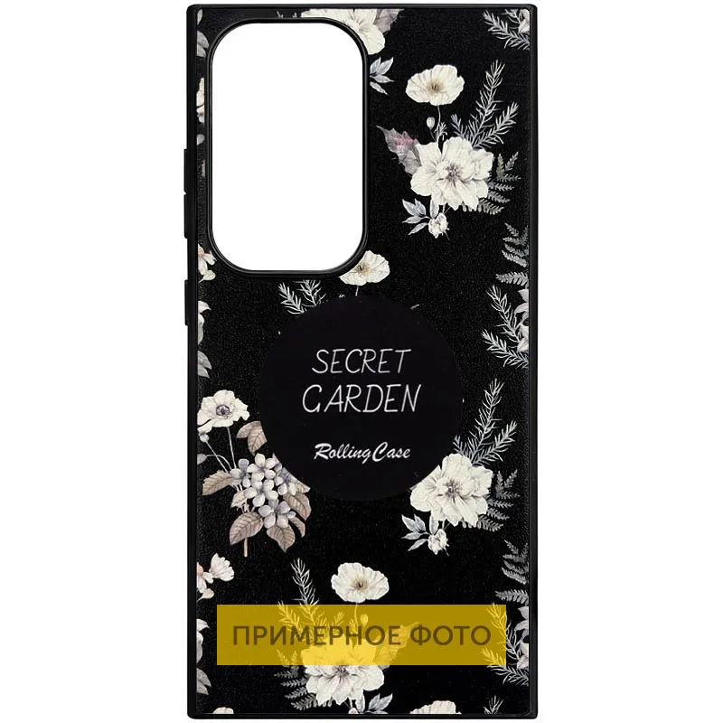 TPU+PC чохол Soft Secret Garden для Xiaomi Redmi Note 14 4G Black