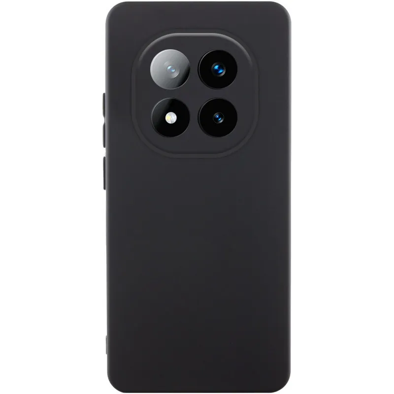 Чохол Silicone Cover Lakshmi Full Camera для Xiaomi Poco X7 Чорний / Black