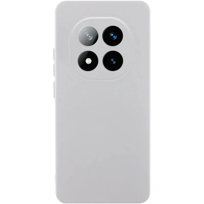 Чохол Silicone Cover Lakshmi Full Camera для Xiaomi Poco X7 Білий / White