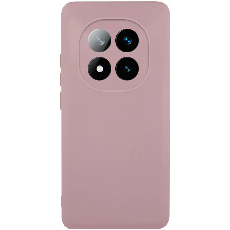 Чохол Silicone Cover Lakshmi Full Camera для Xiaomi Redmi Note 14 Pro 4G Рожевий / Pink Sand