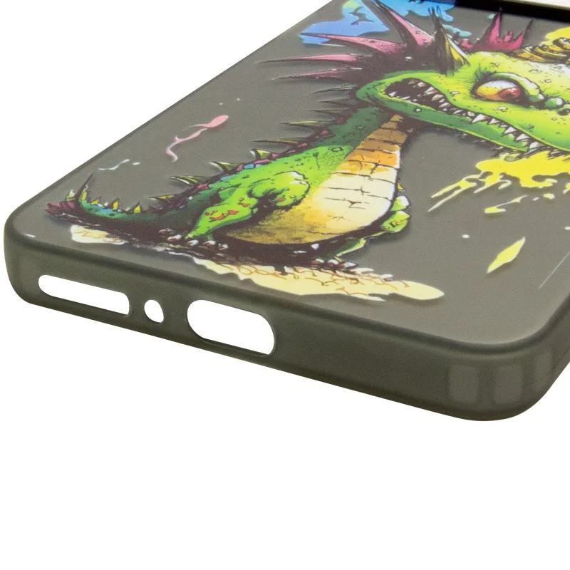 Чохол TPU+PC So Cool для Xiaomi Redmi 13 4G/5G / Poco M6 4G Dragon — фото 5