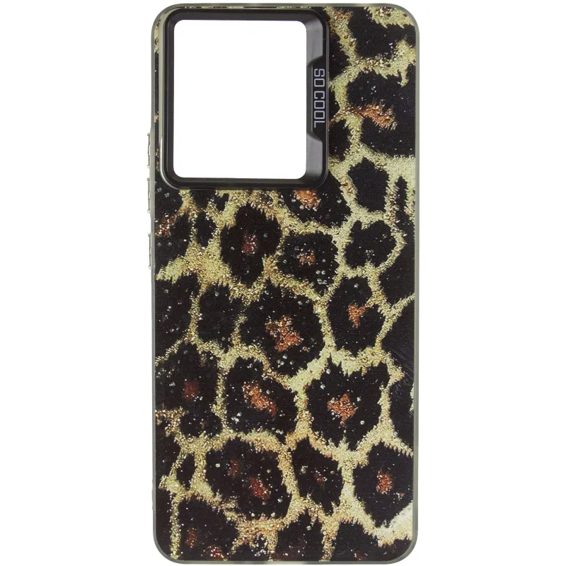 Чохол TPU+PC So Cool для Xiaomi Redmi 13 4G/5G / Poco M6 4G Leopard — фото 3