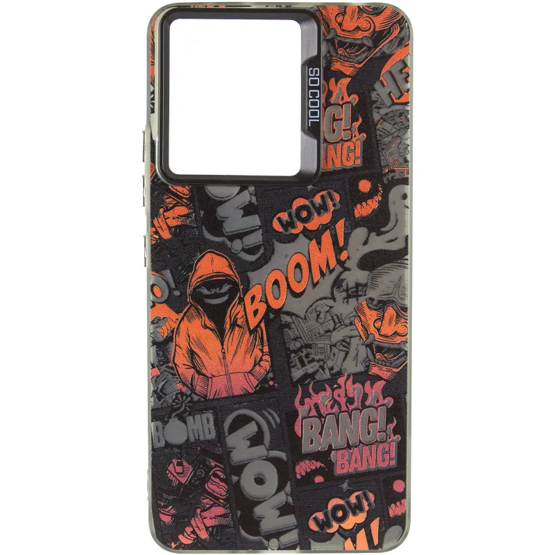 Чохол TPU+PC So Cool для Xiaomi Redmi 13 4G/5G / Poco M6 4G Comics — фото 3