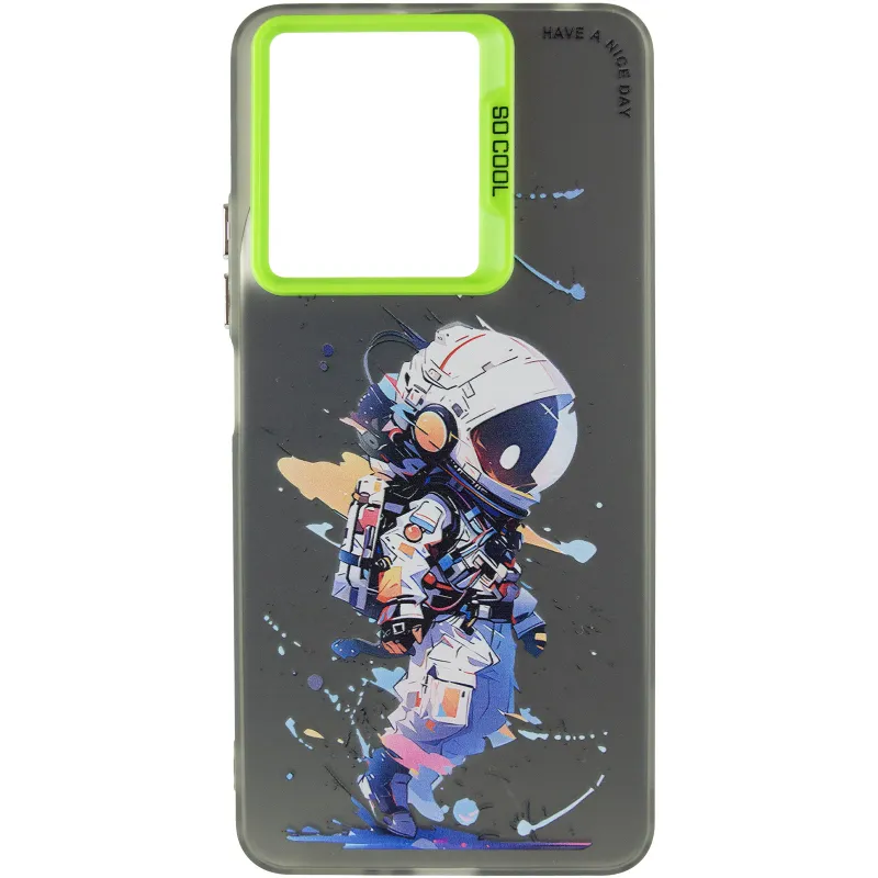 Чохол TPU+PC So Cool для Xiaomi Redmi 13C / Poco C65 Astronaut — фото 3