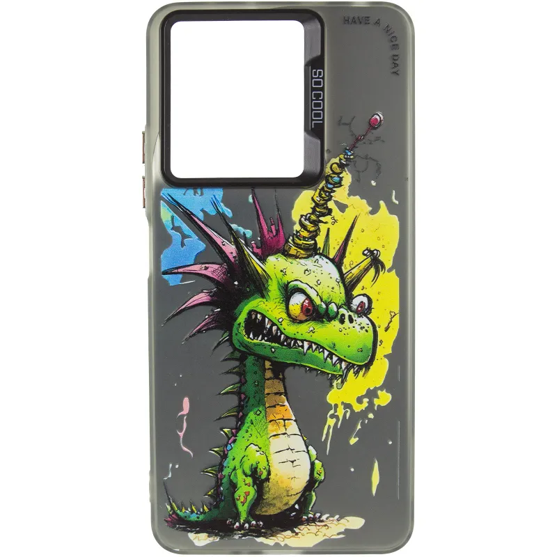 Чохол TPU+PC So Cool для Xiaomi Redmi 13C / Poco C65 Dragon — фото 3