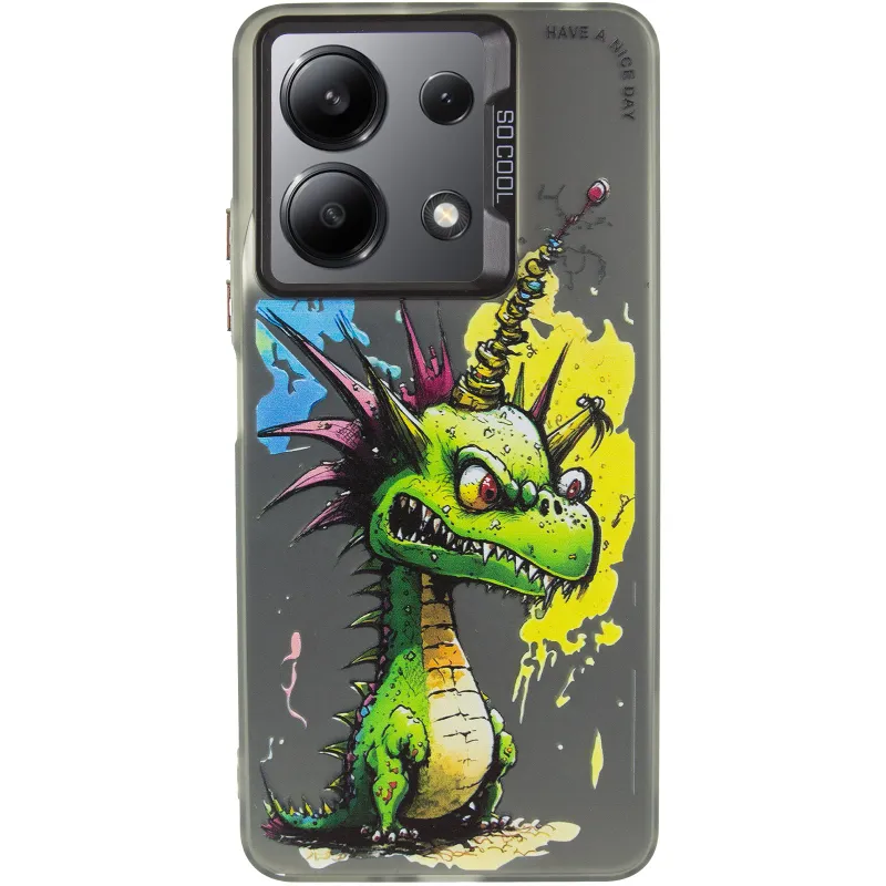 Чохол TPU+PC So Cool для Xiaomi Redmi Note 13 4G Dragon — фото 3