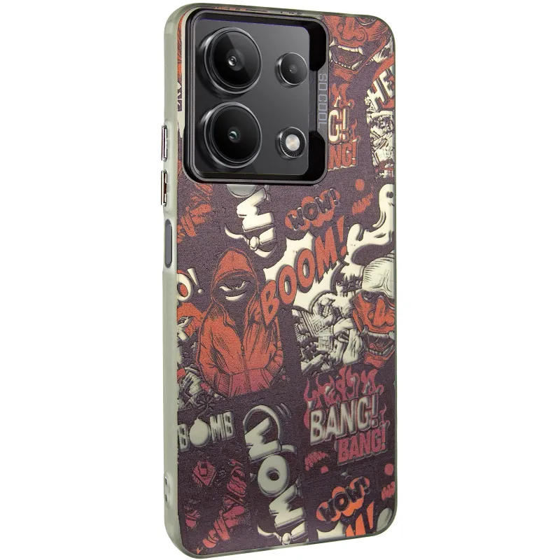 Чохол TPU+PC So Cool для Xiaomi Redmi Note 13 4G Comics