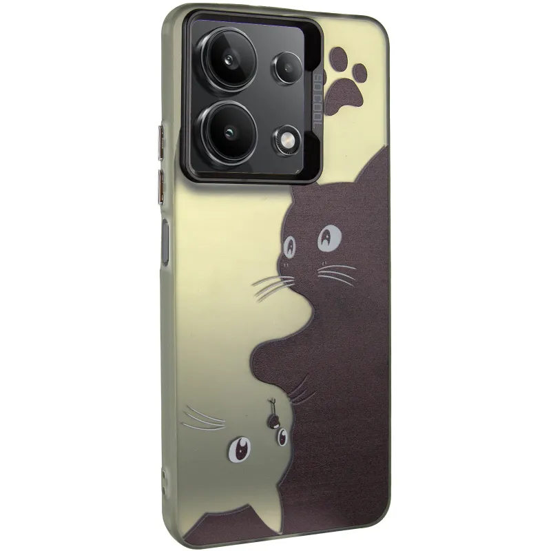 Чохол TPU+PC So Cool для Xiaomi Redmi Note 13 4G Cats