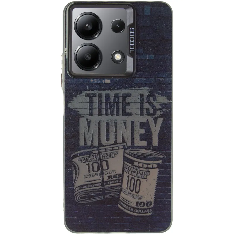 Чохол TPU+PC So Cool для Xiaomi Redmi Note 13 5G Time Money — фото 3